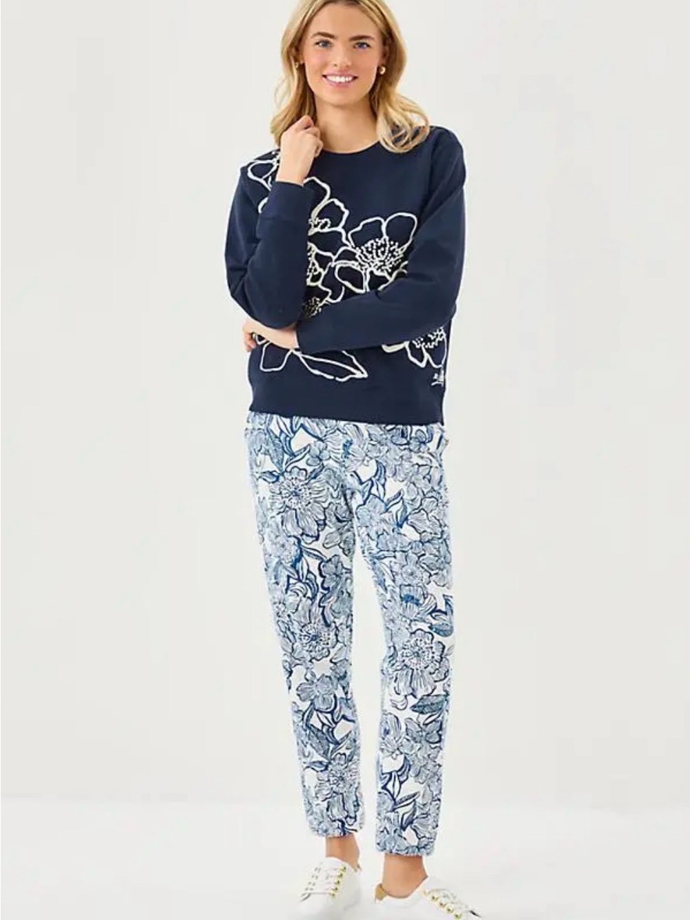 Lilly Pulitzer - 29" Silvie Terry Jogger Size L